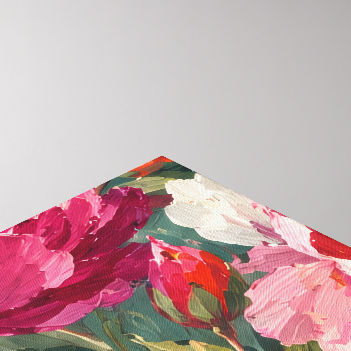 Colorful Floral Canvas Wall Art | Flower Garden by Nicky Bourke